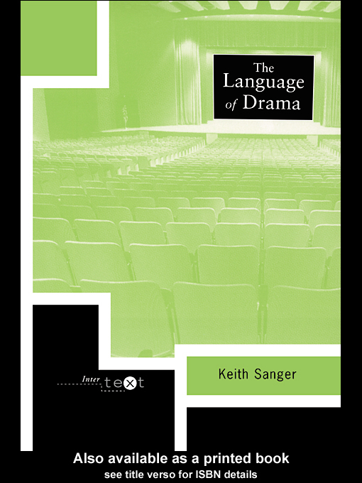 Cover image for The Language of Drama
